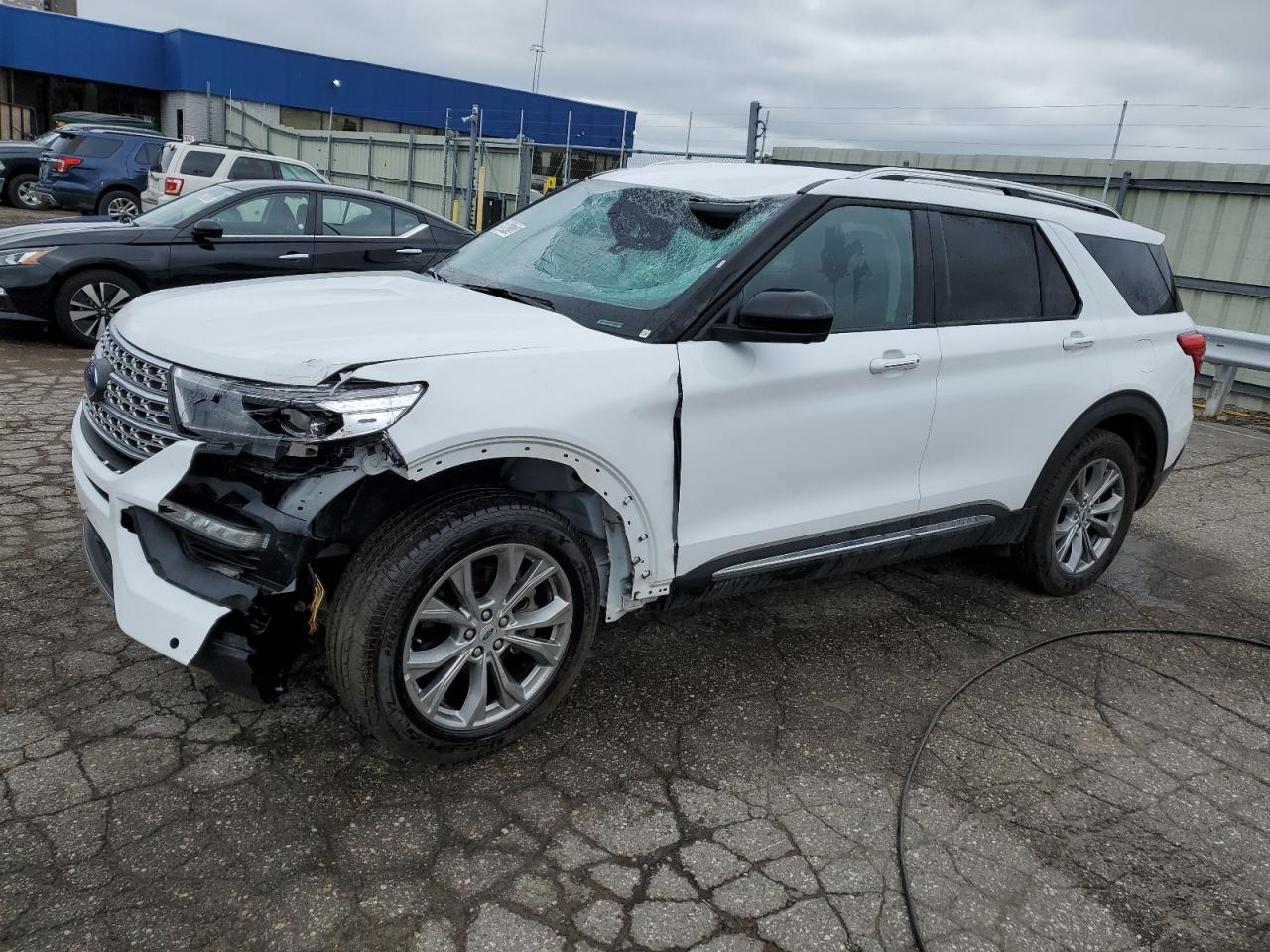 Изображение 1 2022 FORD EXPLORER LIMITED 2022 с VIN 1FMSK8FH4NGB06136