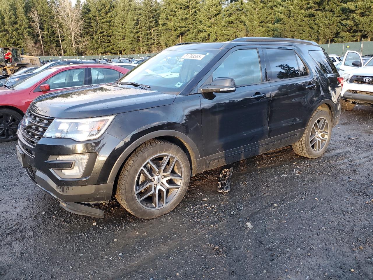 Изображение 1 2017 FORD EXPLORER SPORT 2017 с VIN 1FM5K8GT6HGC77913