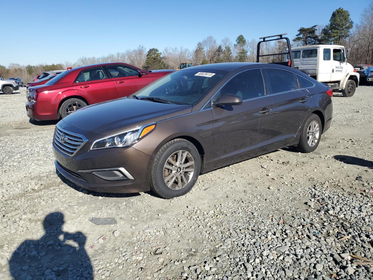 Изображение 1 2017 HYUNDAI SONATA SE 2017 с VIN 5NPE24AF1HH496063
