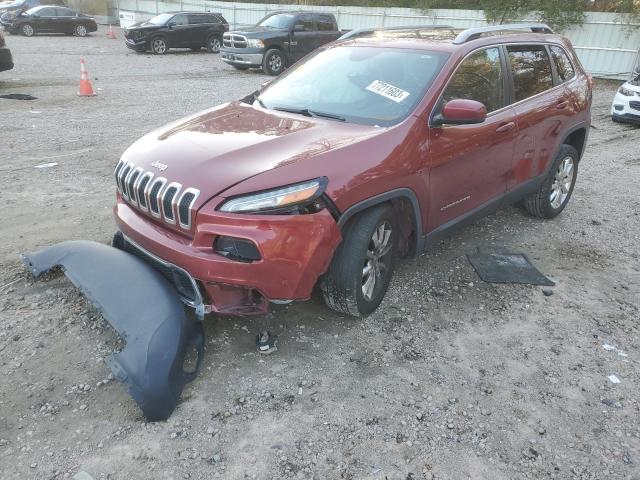 Image 1 of 2015 JEEP CHEROKEE LIMITED 2015 with VIN 1C4PJLDS7FW565960