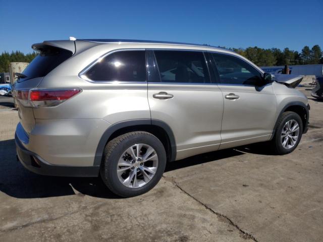Image 3 of 2015 TOYOTA HIGHLANDER XLE 2015 with VIN 5TDKKRFH1FS059438