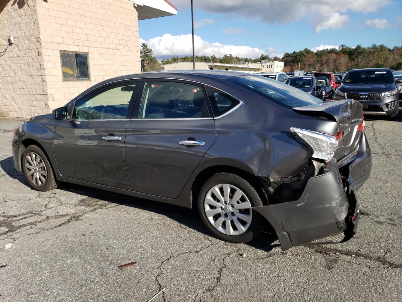 Изображение 2 2015 NISSAN SENTRA S 2015 с VIN 3N1AB7APXFY376547