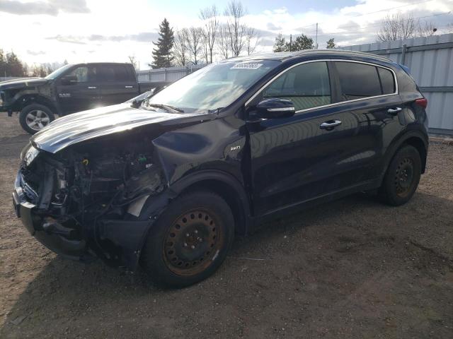 Image 1 of 2017 KIA SPORTAGE EX 2017 with VIN KNDPNCAC4H7253321