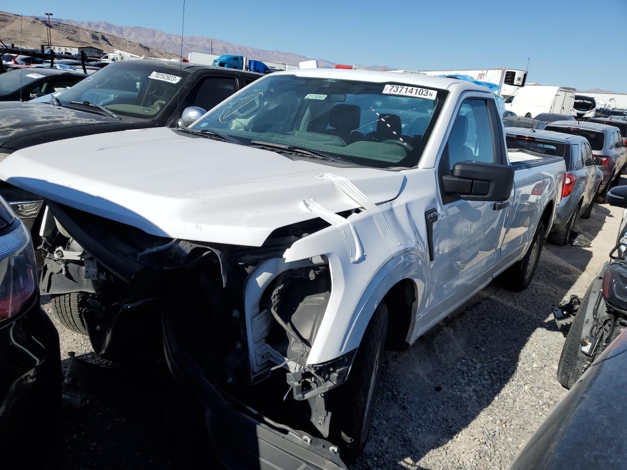 Obraz 1 z 2021 FORD F150  2021 z VIN 1FTMF1CB3MKD82800