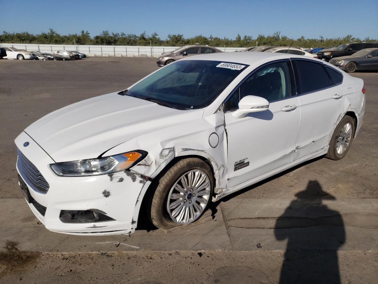 Image 1 of 2015 FORD FUSION SE PHEV 2015 with VIN 3FA6P0PUXFR242923