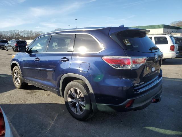 Изображение 2 2014 TOYOTA HIGHLANDER XLE 2014 с VIN 5TDJKRFH5ES027294