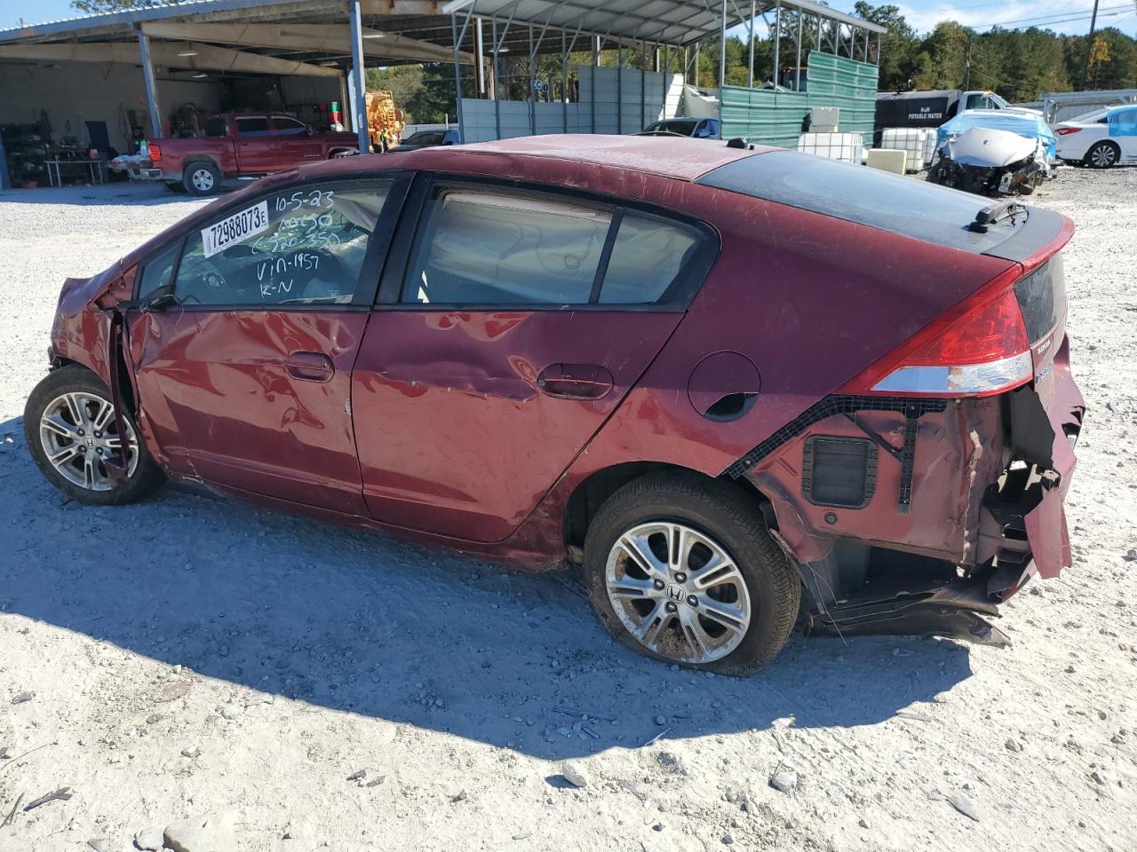 Obraz 2 z 2010 HONDA INSIGHT EX 2010 z VIN JHMZE2H70AS021957