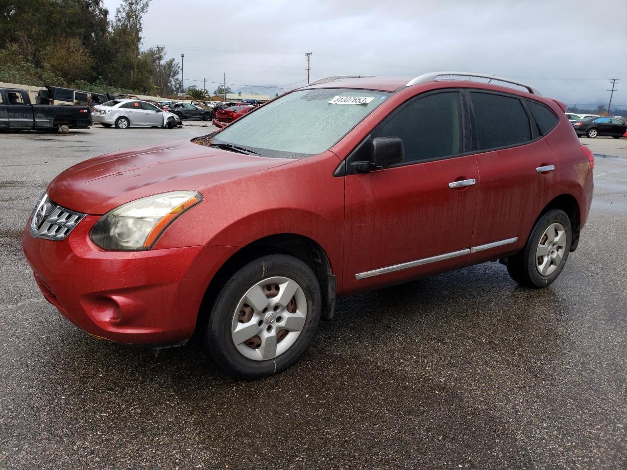 Image 1 of 2014 NISSAN ROGUE SELECT S 2014 with VIN JN8AS5MT0EW616189