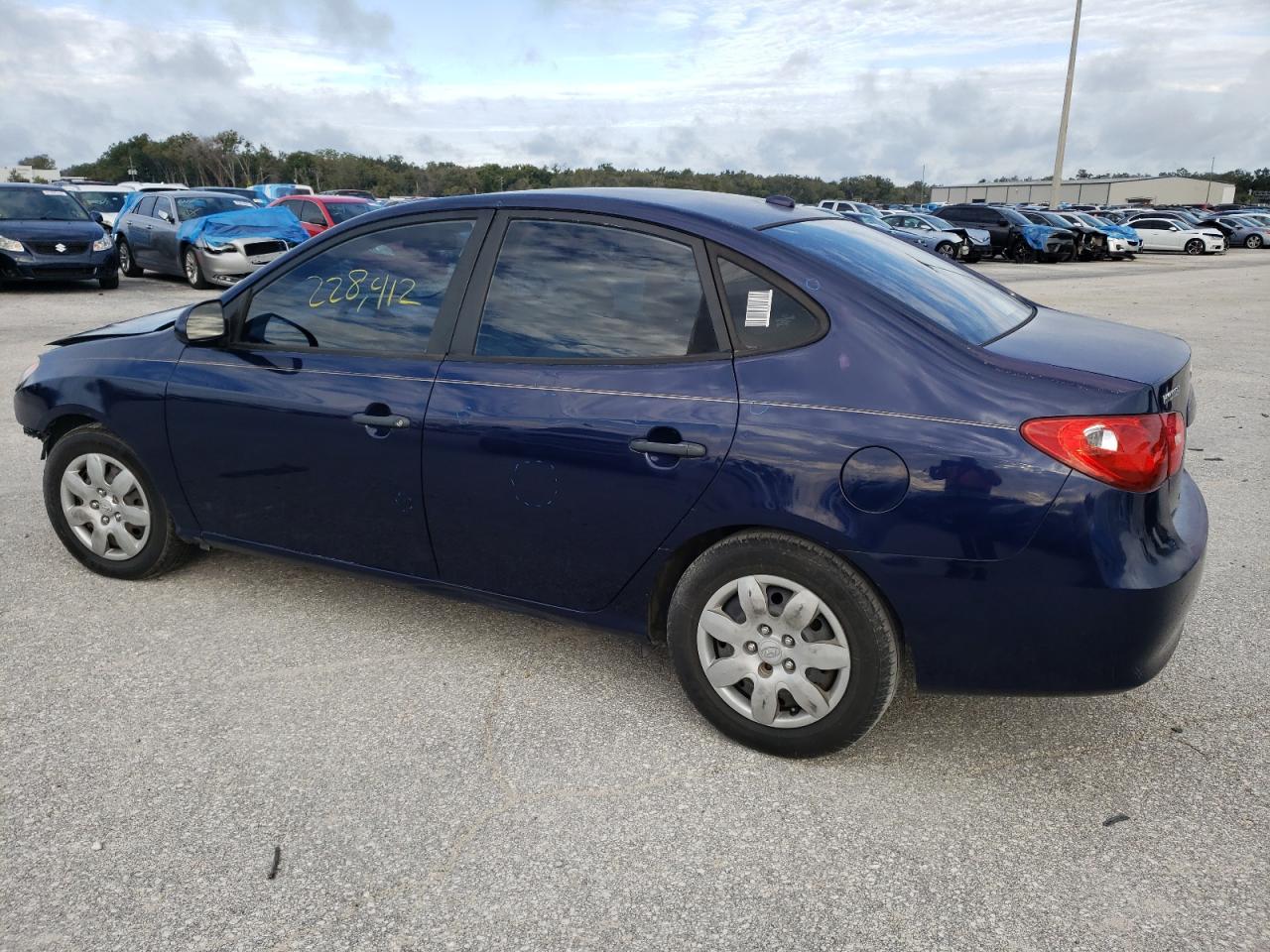 Image 2 of 2008 HYUNDAI ELANTRA GLS 2008 with VIN KMHDU46D68U515379
