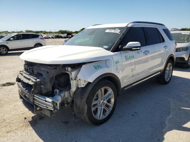 Image 1 of 2018 FORD EXPLORER LIMITED 2018 with VIN 1FM5K7F80JGA54456
