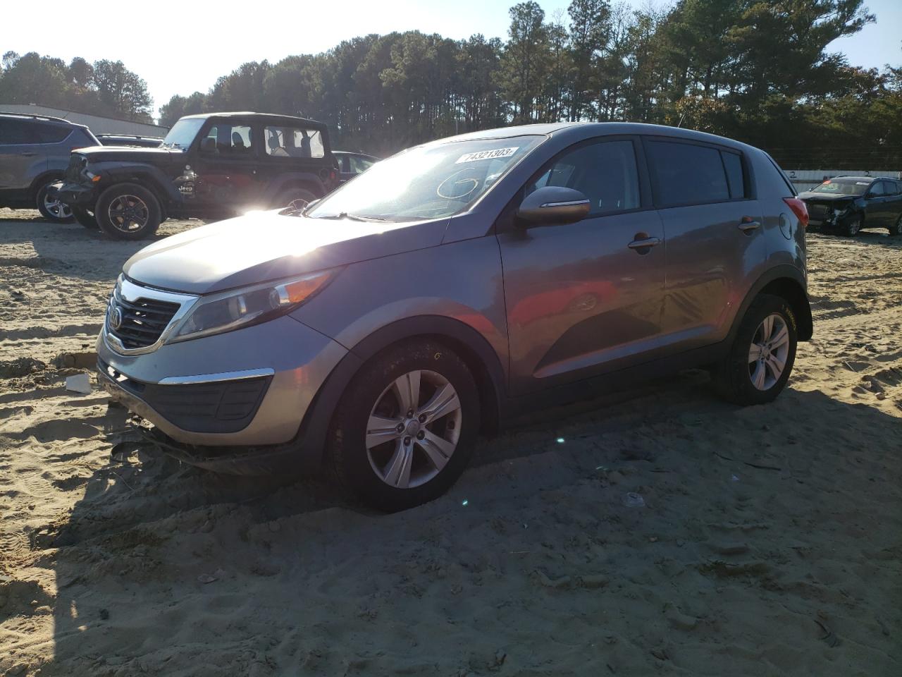 Image 1 of 2013 KIA SPORTAGE BASE 2013 with VIN KNDPB3A21D7385785
