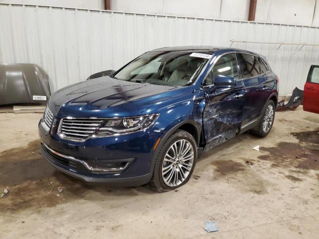 Image 1 of 2017 LINCOLN MKX RESERVE 2017 with VIN 2LMPJ8LR4HBL51041