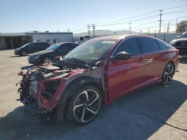 Image 1 of 2021 HONDA ACCORD SPORT 2021 with VIN 1HGCV2F32MA012583