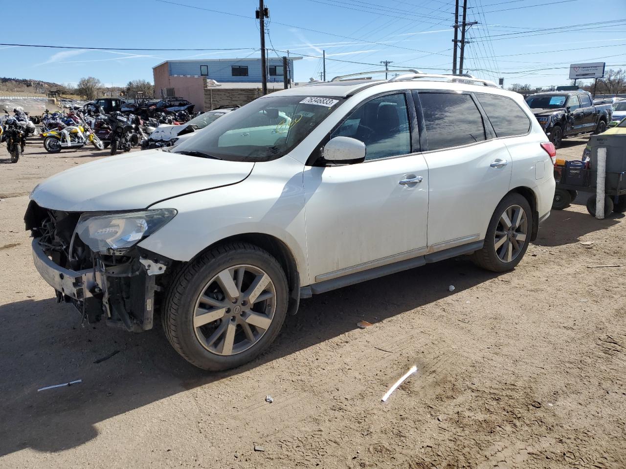 Изображение 1 2016 NISSAN PATHFINDER S 2016 с VIN 5N1AR2MM8GC600434