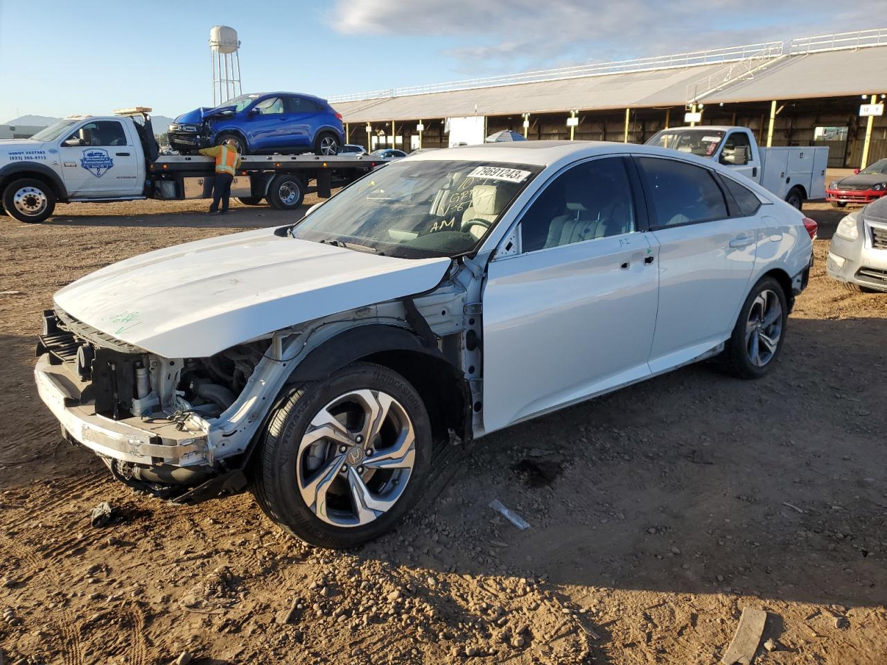 Изображение 1 2018 HONDA ACCORD EXL 2018 с VIN 1HGCV1F5XJA208777