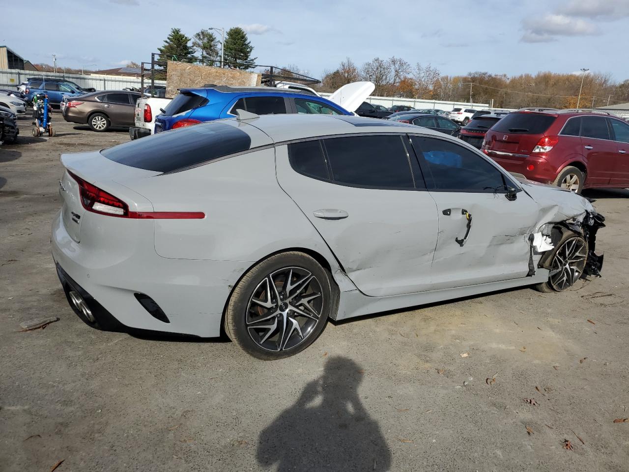 Image 3 of 2022 KIA STINGER GT LINE 2022 with VIN KNAE35LD3N6109725