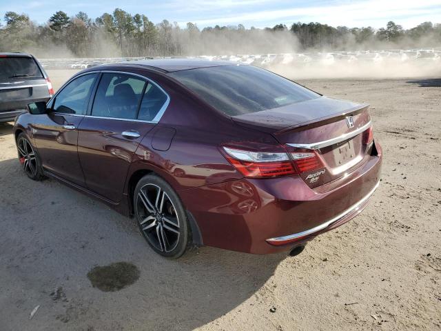 Image 2 of 2017 HONDA ACCORD SPORT 2017 with VIN 1HGCR2F51HA102013
