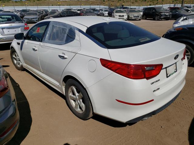 Изображение 2 2014 KIA OPTIMA LX 2014 с VIN KNAGM4A72E5475484