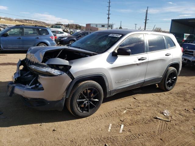 Image 1 of 2015 JEEP CHEROKEE SPORT 2015 with VIN 1C4PJMAB5FW528075