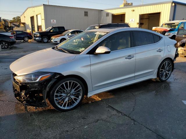 Image 1 of 2017 HYUNDAI ELANTRA SPORT 2017 with VIN KMHD04LB0HU349228
