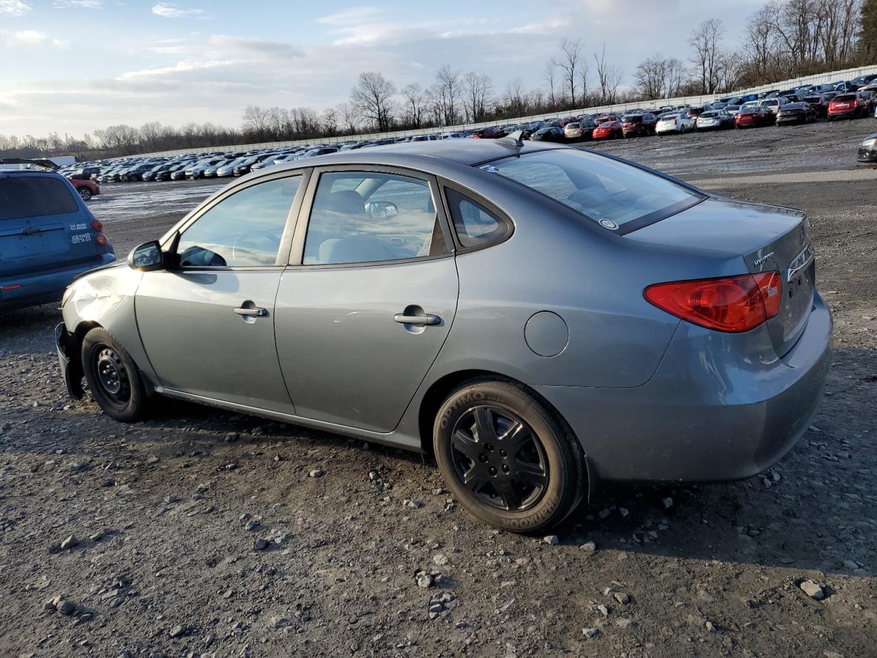 Image 2 of 2010 HYUNDAI ELANTRA BLUE 2010 with VIN KMHDU4ADXAU833101