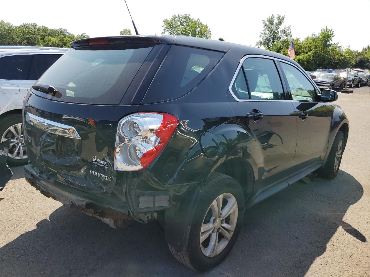 Obraz 3 z 2012 CHEVROLET EQUINOX LS 2012 z VIN 2GNFLCEK9C6208443
