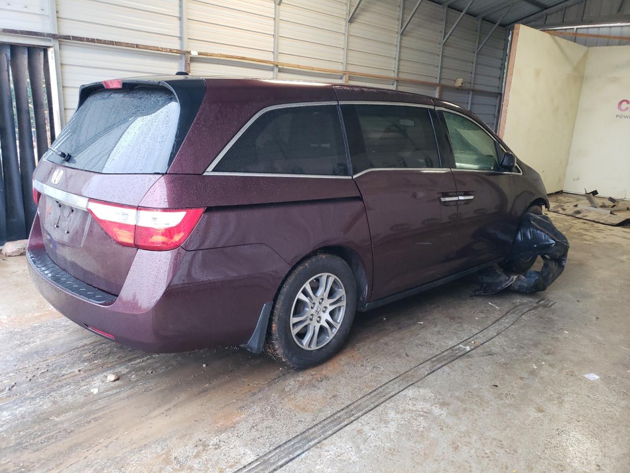 Image 3 of 2012 HONDA ODYSSEY EXL 2012 with VIN 5FNRL5H68CB065608