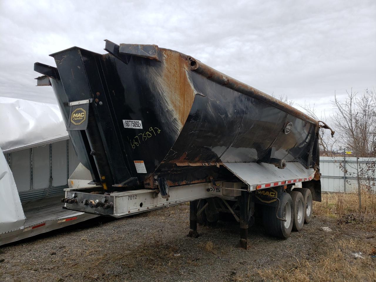 Image 2 of 2016 MACK DUMP TRLR 2016 with VIN 5MADA2434GL034815