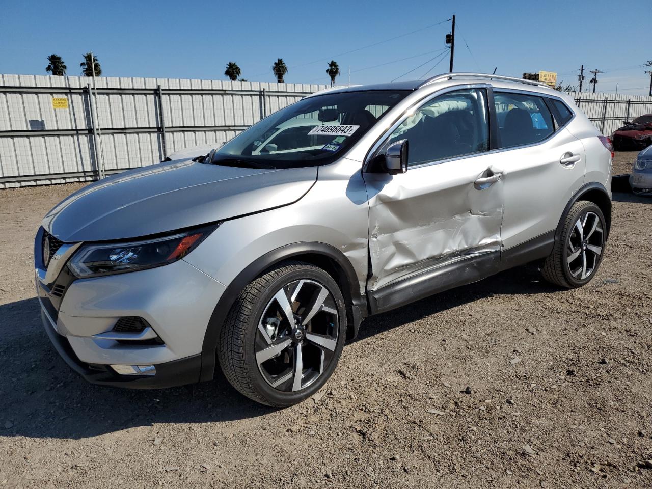 Image 1 of 2022 NISSAN ROGUE SPORT SL 2022 with VIN JN1BJ1CW6NW497526