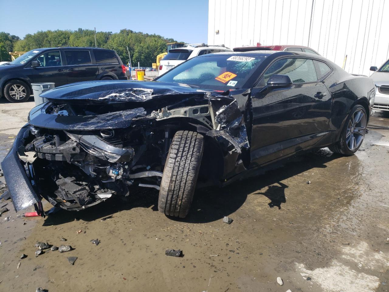 Obraz 1 z 2021 CHEVROLET CAMARO LS 2021 z VIN 1G1FB1RX3M0100179