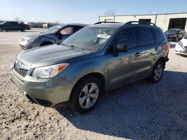 Image 1 of 2015 SUBARU FORESTER 2.5I 2015 with VIN JF2SJABC7FH450758