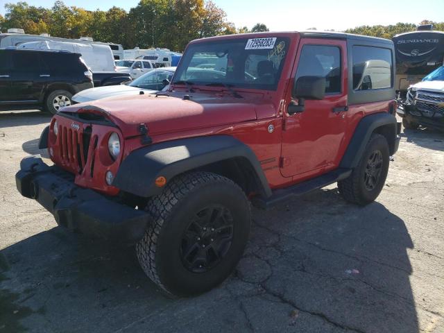 Obraz 1 z 2014 JEEP WRANGLER SPORT 2014 z VIN 1C4AJWAG9EL148167