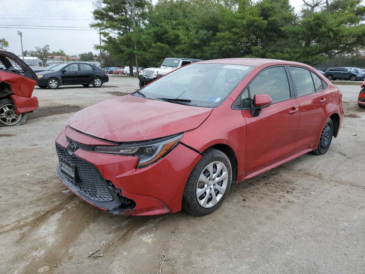 Изображение 2 2021 TOYOTA COROLLA LE 2021 с VIN JTDEPMAE9MJ162499