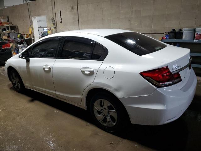 Image 2 of 2013 HONDA CIVIC LX 2013 with VIN 19XFB2F52DE044694