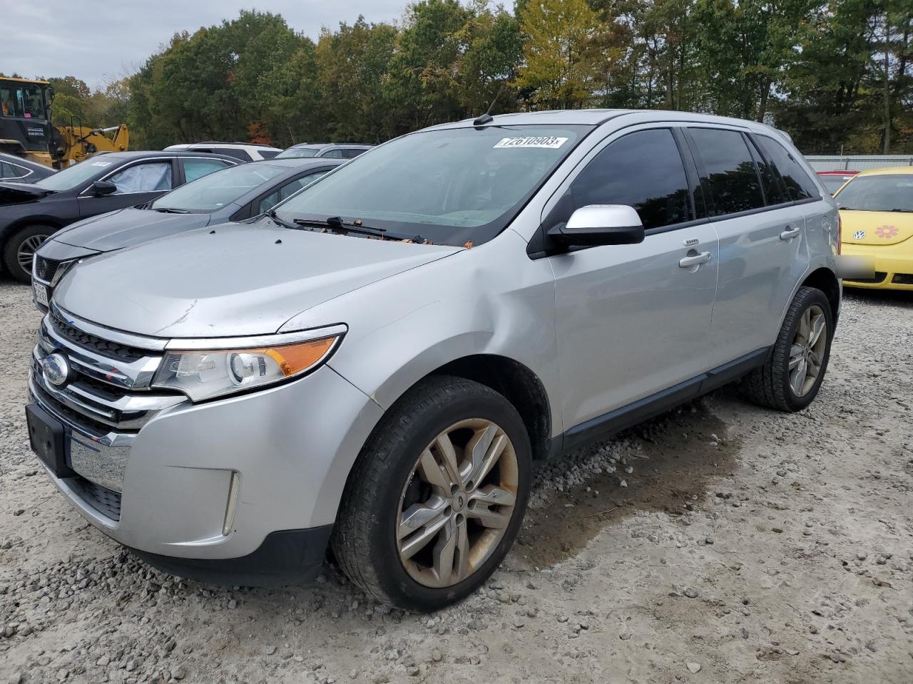 Image 1 of 2014 FORD EDGE SEL 2014 with VIN 2FMDK3JC9EBA14101