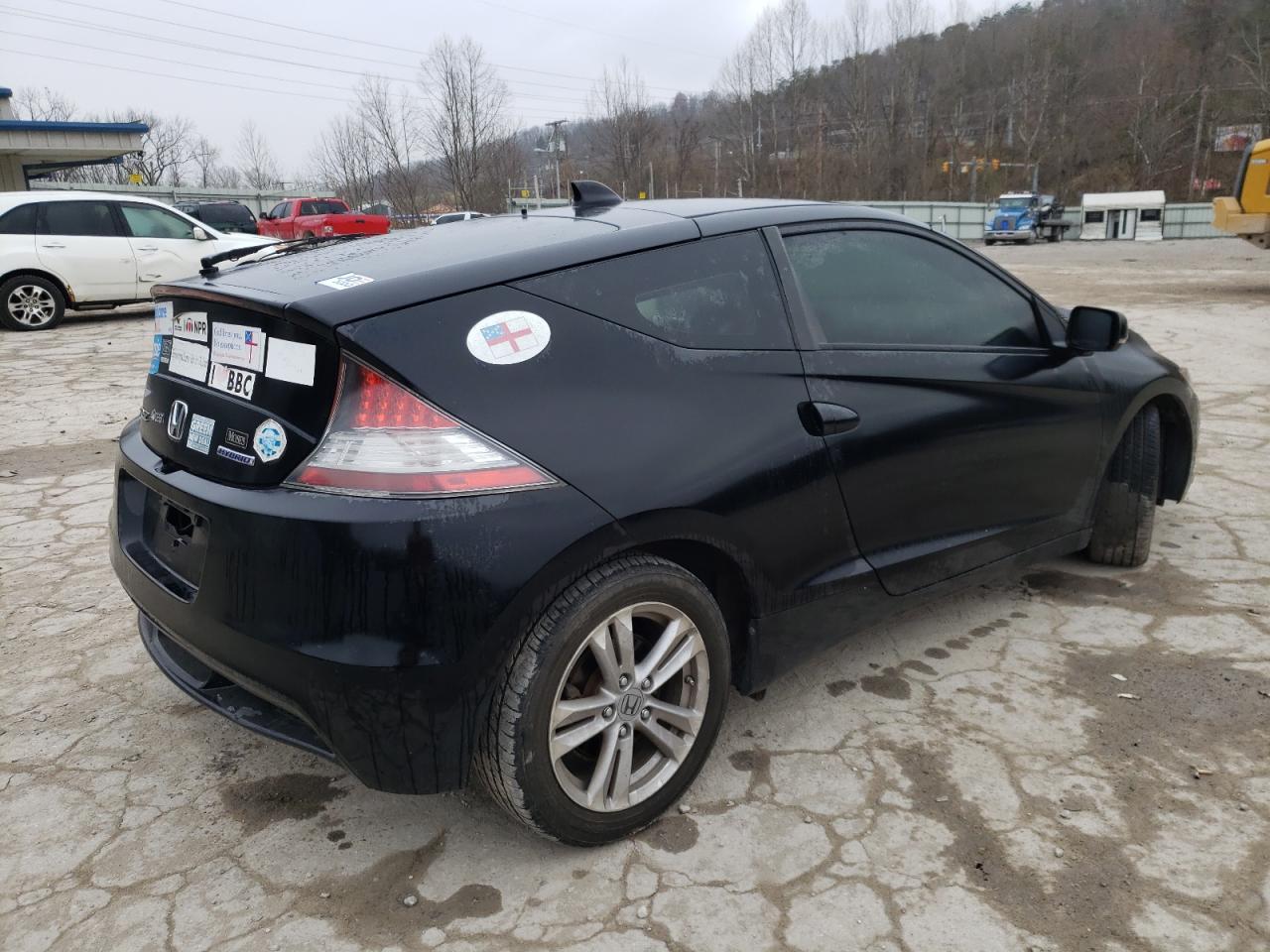 Image 3 of 2011 HONDA CR-Z EX 2011 with VIN JHMZF1D64BS007453