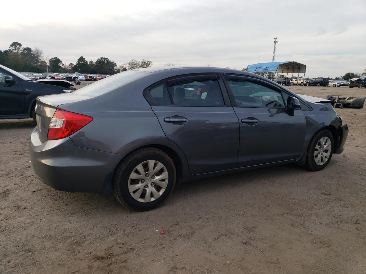 Image 3 of 2012 HONDA CIVIC LX 2012 with VIN 19XFB2F53CE026753