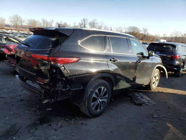Image 3 of 2021 TOYOTA HIGHLANDER XLE 2021 with VIN 5TDGZRBHXMS531933
