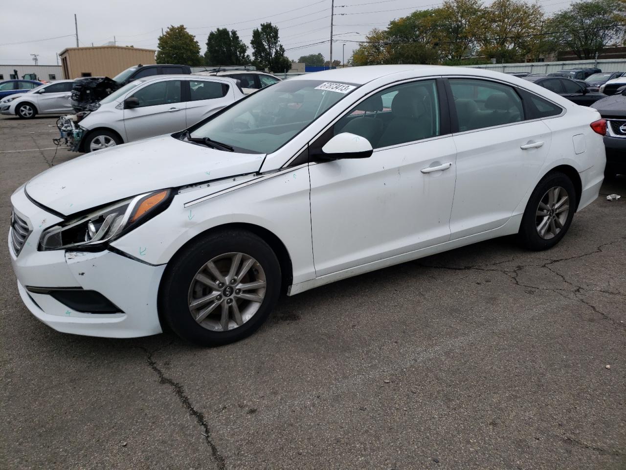 Изображение 1 2016 HYUNDAI SONATA SE 2016 с VIN 5NPE24AF5GH412499