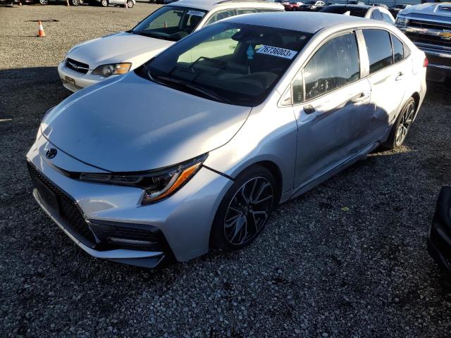 Image 1 of 2022 TOYOTA COROLLA SE 2022 with VIN JTDS4MCE4NJ099175
