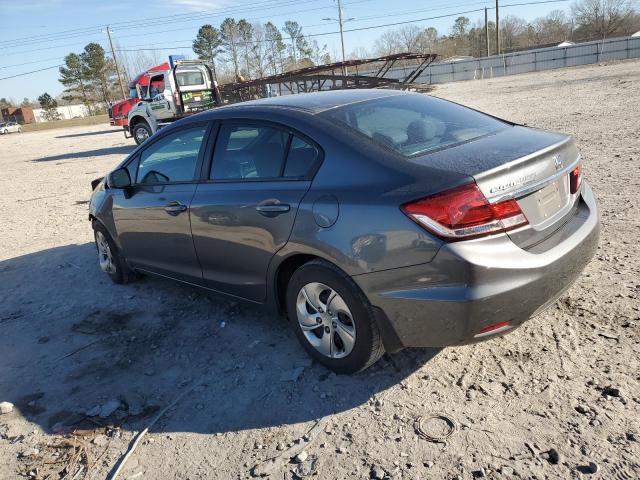 Image 2 of 2013 HONDA CIVIC LX 2013 with VIN 19XFB2F5XDE051330