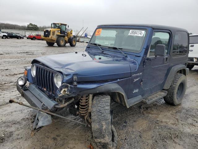 Image 1 of 2002 JEEP WRANGLER / TJ SPORT 2002 with VIN 1J4FA49S02P761490