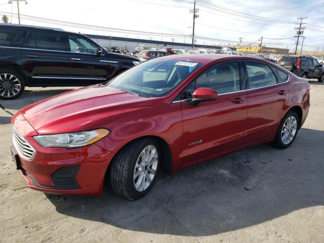 Image 1 of 2019 FORD FUSION SE 2019 with VIN 3FA6P0LU1KR188976