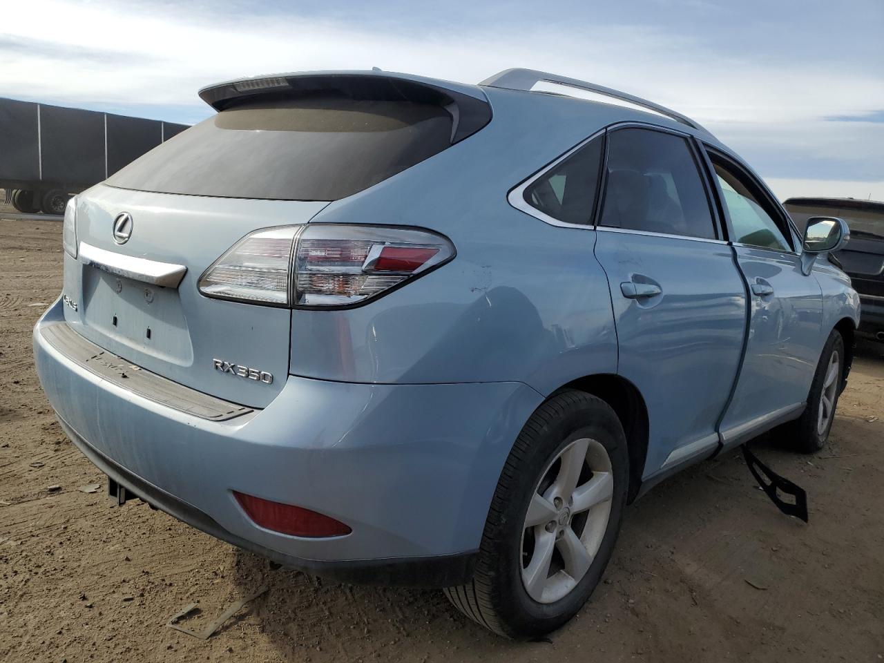 Image 3 of 2010 LEXUS RX 350 2010 with VIN 2T2BK1BA3AC058783
