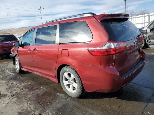 Image 2 of 2018 TOYOTA SIENNA LE 2018 with VIN 5TDKZ3DC0JS905874