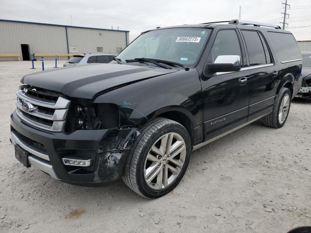Image 1 of 2015 FORD EXPEDITION EL PLATINUM 2015 with VIN 1FMJK1LT5FEF36525