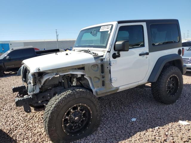 Image 1 of 2015 JEEP WRANGLER SPORT 2015 with VIN 1C4AJWAGXFL676107