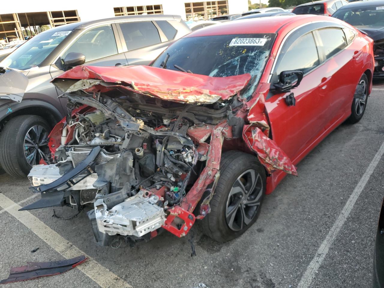 Obraz 1 z 2016 HONDA CIVIC LX 2016 z VIN 2HGFC2F59GH550188