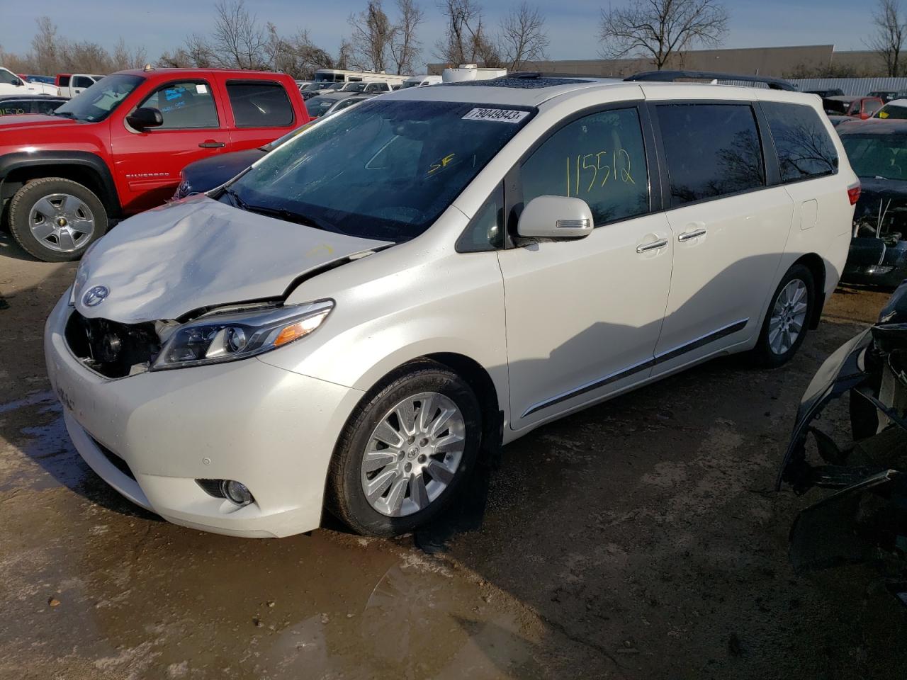 Obraz 2015 TOYOTA SIENNA XLE 2015