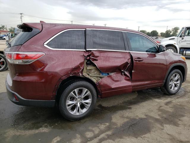 Изображение 3 2015 TOYOTA HIGHLANDER LE 2015 с VIN 5TDZKRFH5FS108848
